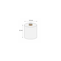 Bobine thermique continu 6,2 x 10,5 x 1,2 cm - par 18