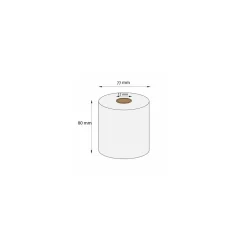 Bobine thermique continu 80 x 77 x 12 mm - par 50