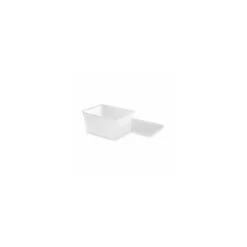 Boite Carty blanche avec couvercle 1800 ml - par 100