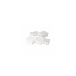 Boite Carty blanche avec couvercle 1100 ml - par 100