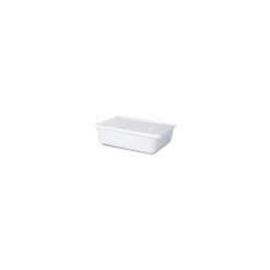 Boite Carty blanche avec couvercle 1100 ml - par 100