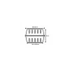Boite Cristal Patipack 4 bouchées PET - par 320