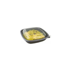Boite Fastpac PP carré noir 75 cl 16 x 16 cm - par 300