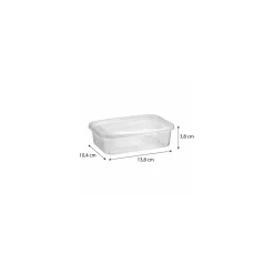 Boite Knauf translucide PP 25 cl - par 500