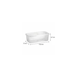 Boite Knauf translucide PP 65 cl - par 300
