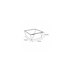 Boite panier carton 49,5 cl - par 25