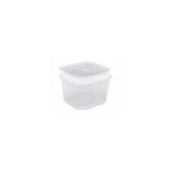 Boite plastique translucide Prestipack avec couvercle 1850 ml - par 200