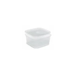 Boite plastique translucide Prestipack avec couvercle 1350 ml - par 200
