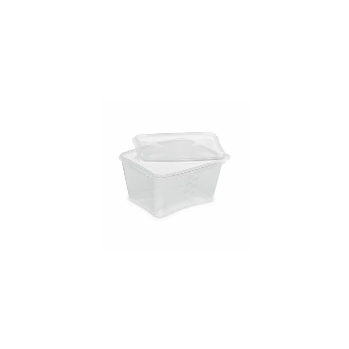 Boite Prestipack transparente 900 ml avec couvercle - par 30