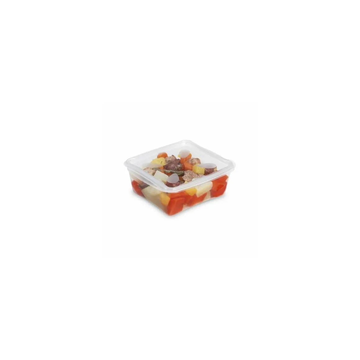 Boite prestipack transparente 1000 ml avec couvercle - par 30