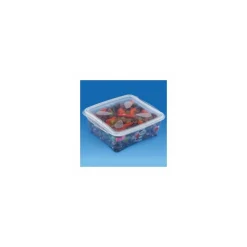 Boite prestipack transparente 1000 ml avec couvercle - par 30