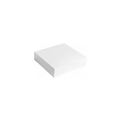 Boite pâtissière blanche en carton 29 x 29 x 5 cm - par 50