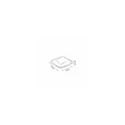 Boite salade Crudipack cristal RPET 100 cl - par 70