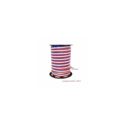 Bolduc bleu blanc rouge 10 mm x 225 m
