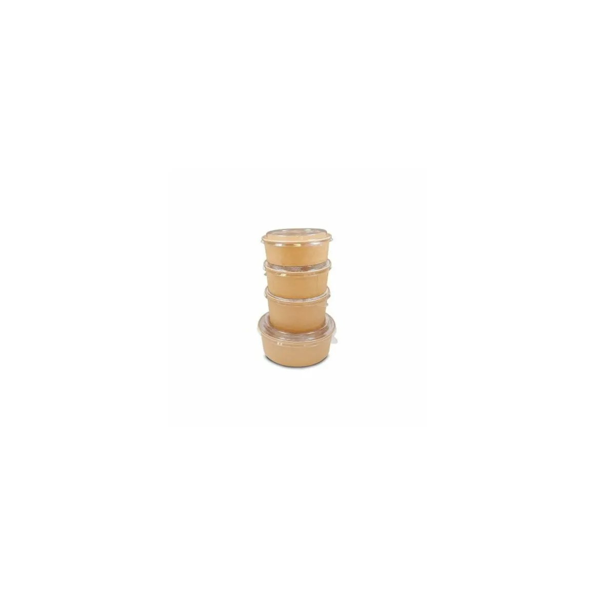 Bol salade kraft brun 1000 ml - par 50