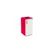 Borne de tri métal cubatri blanc / rouge 75 L