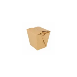 Boîte alimentaire kraft brun 780 ml - par 40