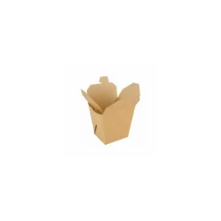 Boîte alimentaire kraft brun 780 ml - par 40