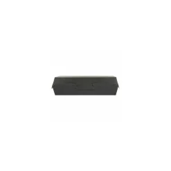 Boîte alimentaire rectangulaire kraft noir 2000 ml - par 50