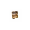 Boîte à bûche kraft "Joyeuses fêtes" 40 x 11 x 11 cm - par 25