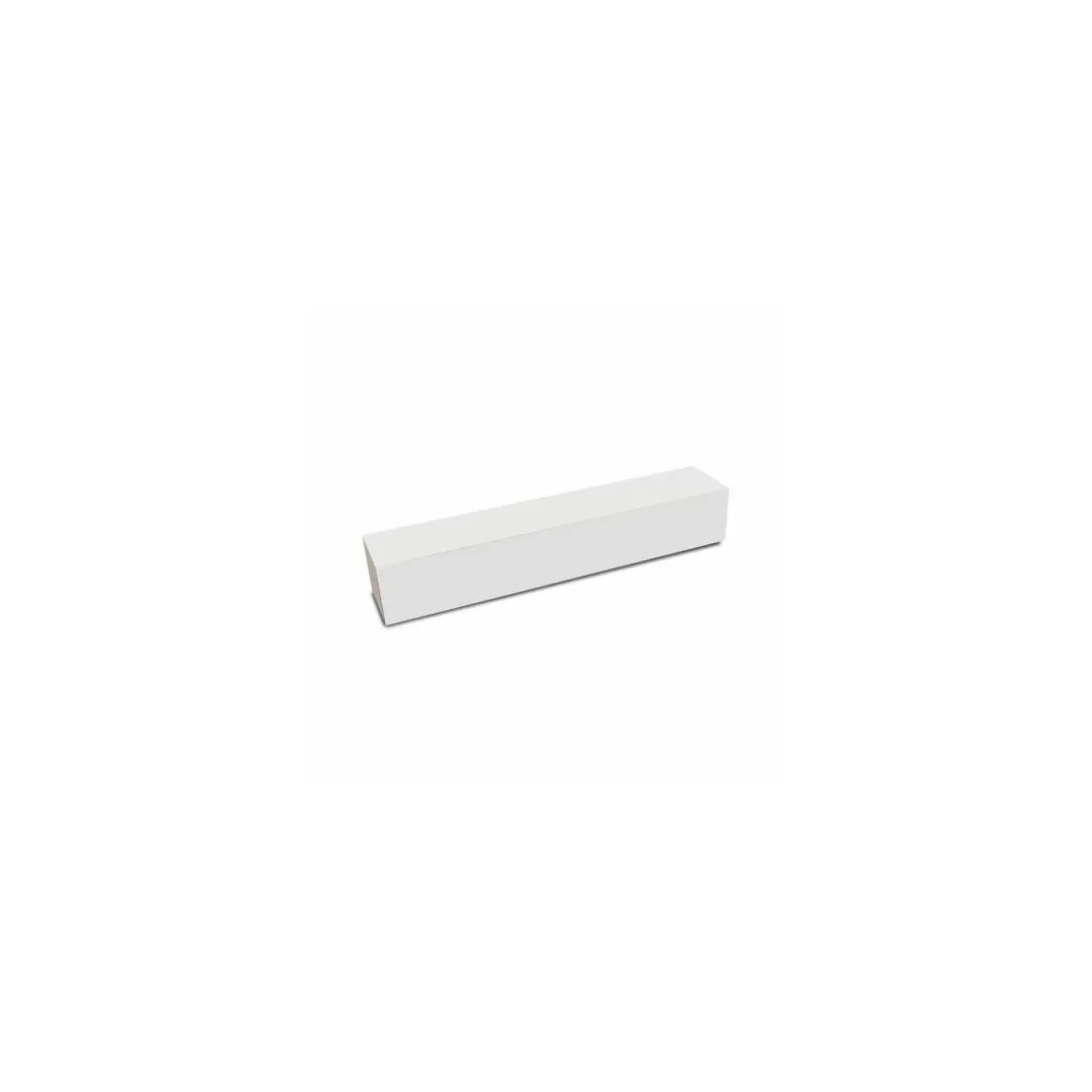 Boîte à buche blanche 60 x 11 x 11 cm - par 25