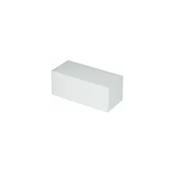 Boîte à buche blanche 40 x 13 x 13 cm - par 25