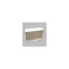 Boîte à buche carton blanc 35 x 11 x 11 cm - par 25