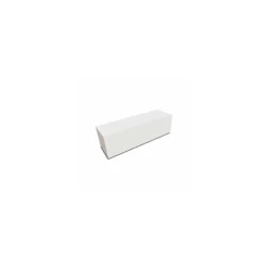 Boîte à buche carton blanc 35 x 11 x 11 cm - par 25