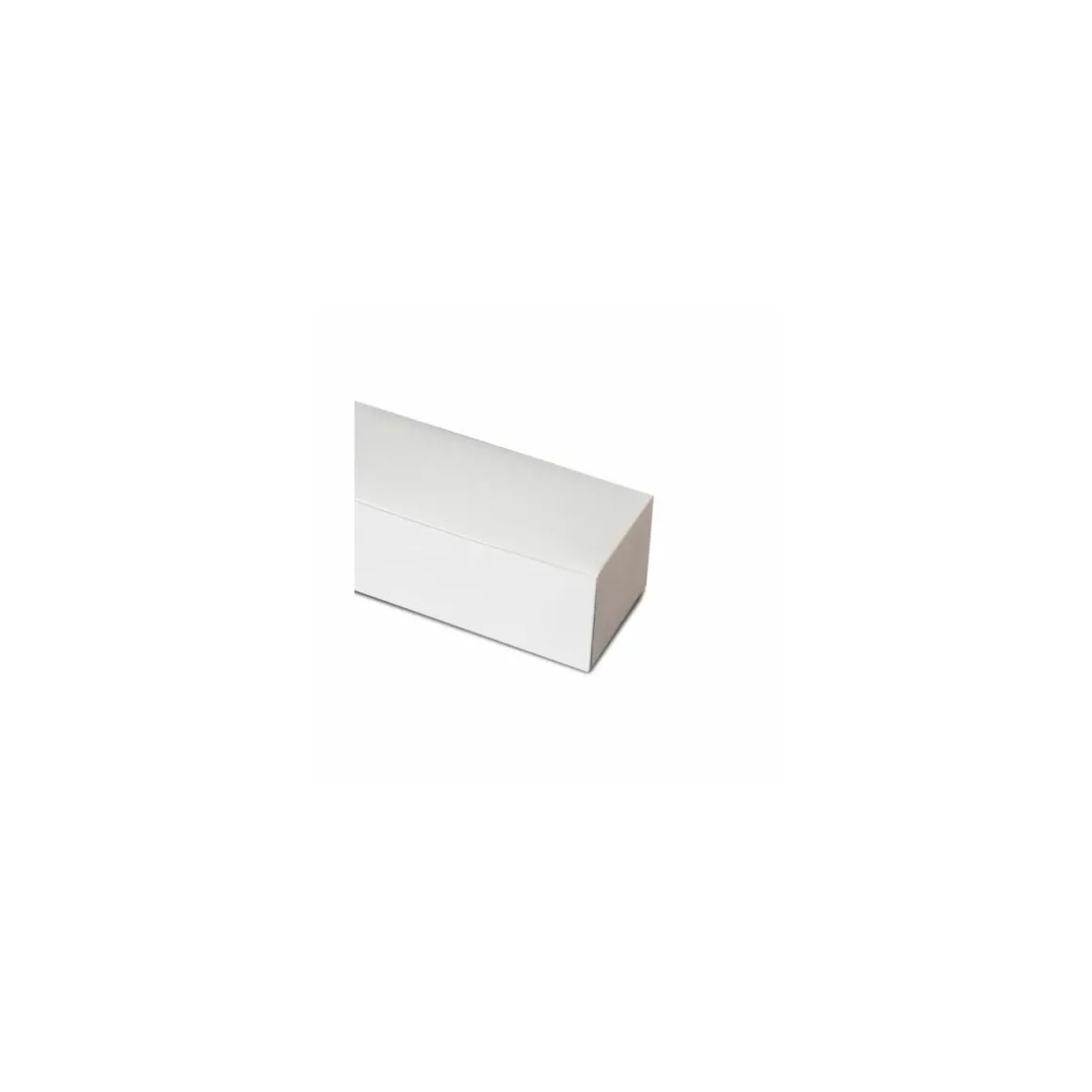 Boîte à buche carton blanc 35 x 11 x 11 cm - par 25