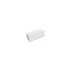Boîte à buche carton blanc 30 x 11 x 11 cm - par 25