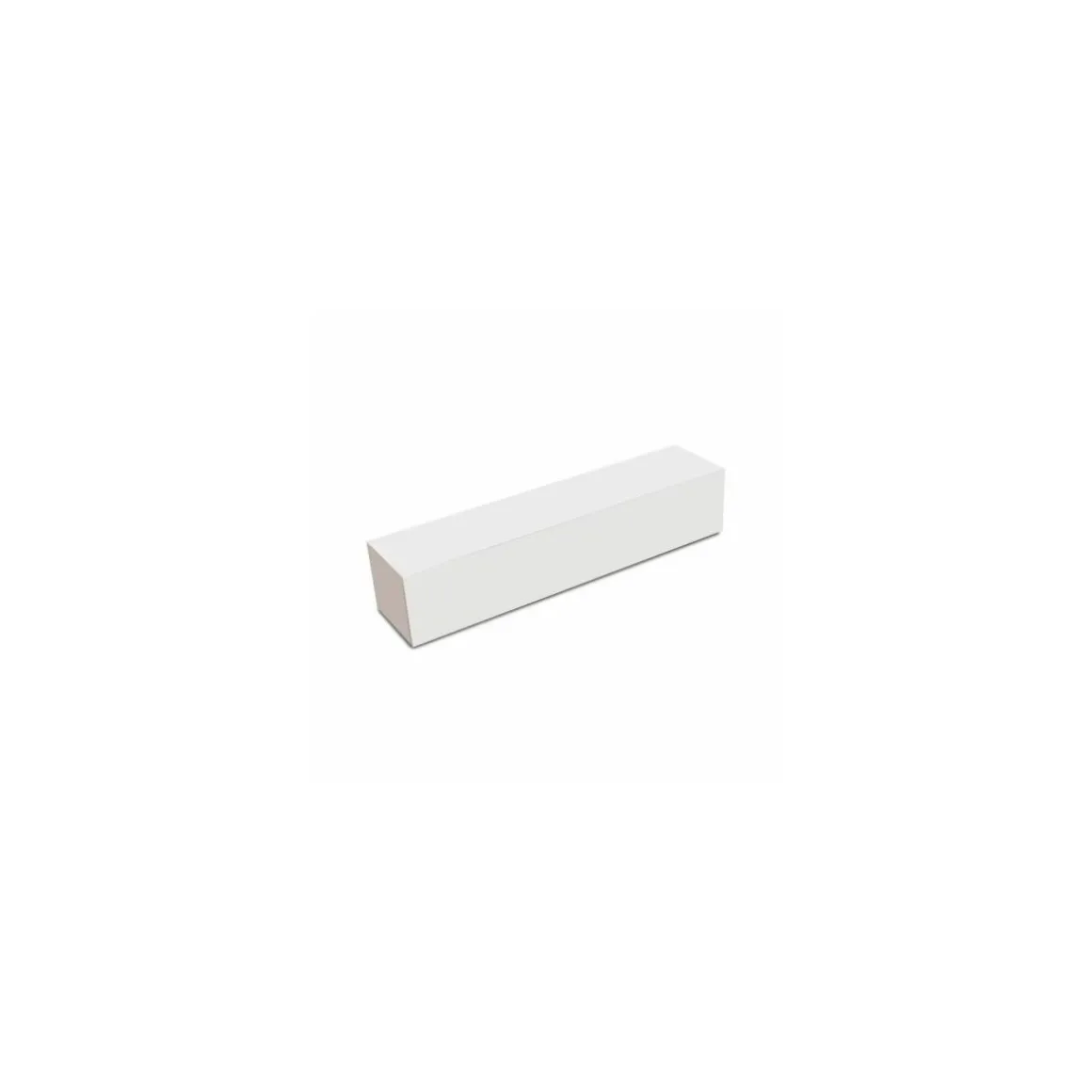 Boîte à buche carton blanc 50 x 11 x 11 cm - par 25
