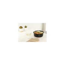 Boîte Carty ronde noire 1150 ml - par 100