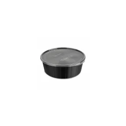 Boîte Carty ronde noire 1150 ml - par 100