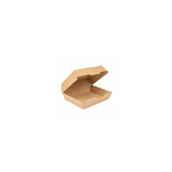 Boîte lunch box kraft brun 22,5 x 8,5 x 17 cm - par 50