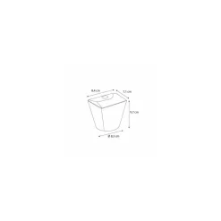 Boîte à pâtes carton blanche 480 ml - par 50