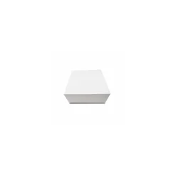 Boîte pâtissière blanche en carton 18 x 18 x 8 cm - par 50