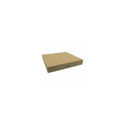 Boîte pâtissière Kraft brun 29 x 29 x 5 cm - par 50