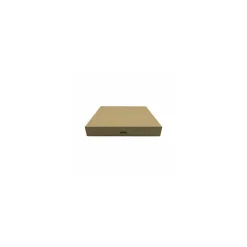 Boîte pâtissière Kraft brun 29 x 29 x 5 cm - par 50