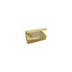 Boîte refermable kraft brun ingraissable 20 x 10 x 5 cm - par 375