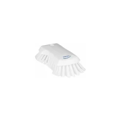 Brosse papillon à main blanc 23 cm