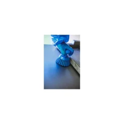 Brosse ronde soleil fibres dures bleu ø 11cm
