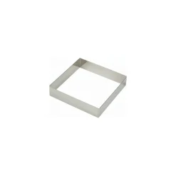 Cadre inox 16 x 16 x 4,5 cm
