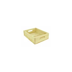 Cagette en pin naturel 36 x 27 x 10 cm