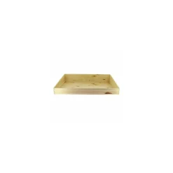 Cagette pin vernis inclinée 60 x 40 x 6 cm / 12 cm