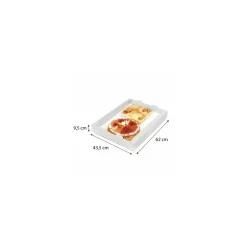 Cagette traiteur carton blanc - par 50