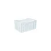 Caisse ajourée PEHD blanc 40 L