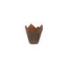 Caissette de cuisson papier brun "Tulip" 9,5 cm x 5 cm - par 200