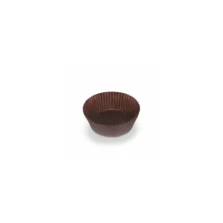 Caissette plissée brune 6,9 x 3 cm (n°1207) - par 1000