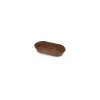 Caissette plissée ovale brune 10,5 x 4 x 2,5 cm (n°88) - par 1000