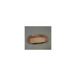 Caissette plissée ovale brune 10,5 x 4 x 2,5 cm (n°88) - par 1000